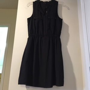Silk black dress
