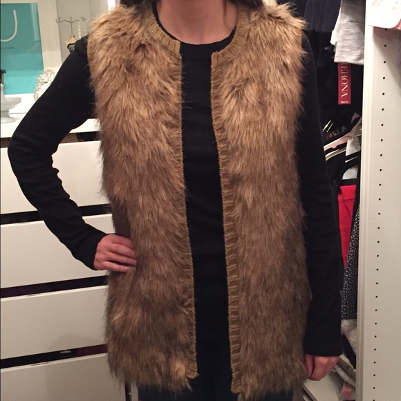 Fur Vest (New with tags)