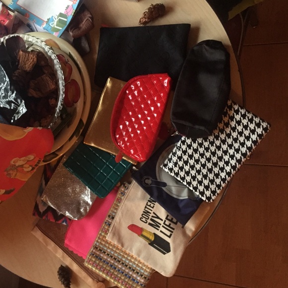 GONE!!Bundle of 13 sm Ipsy Cosmetic Cases Bags