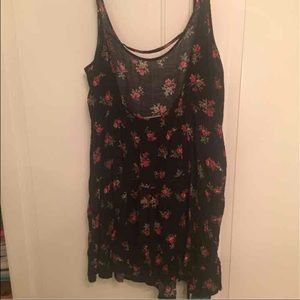 Reserved Black Floral Jada Dress