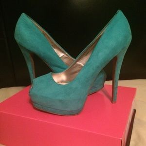 Turquoise Heels