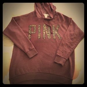 Leopard Maroon VS Hoodie