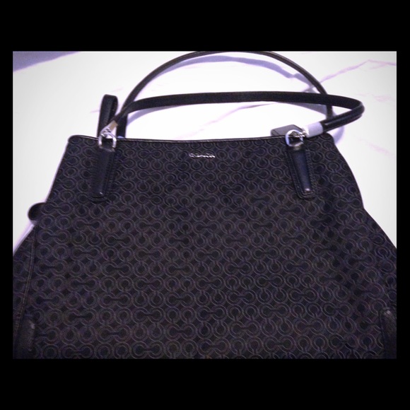Black Coach Tote