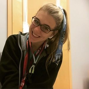 Scrubs are hard to accessorize.