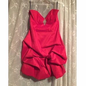 Red Homecoming dress