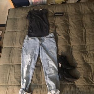 Boyfriend Straight Jeans | Old Navy