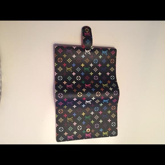 🚫SOLD🚫 Louis Vuitton Noir Multicolor Agenda - Picture 3 of 4