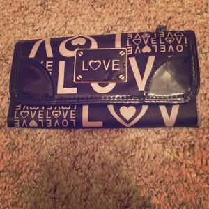 Black LOVE wallet