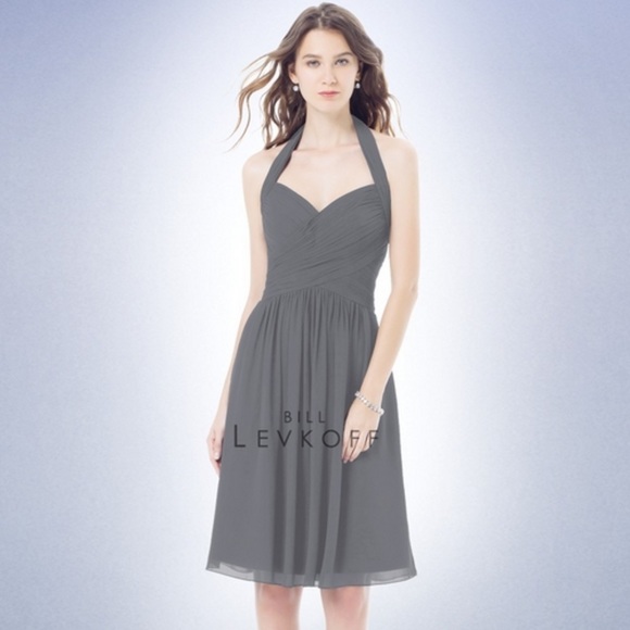 🎉Stunning Bill Levkoff Halter Dress