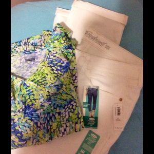 NWT...Old Navy White Skinny Jeans