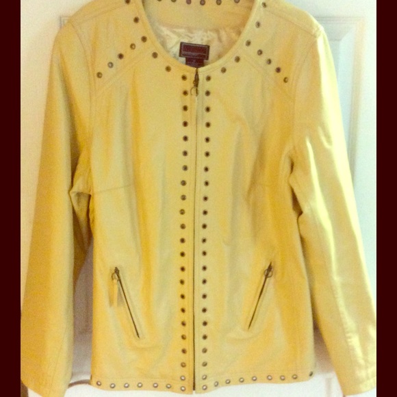 Mustard Leather Jacket
