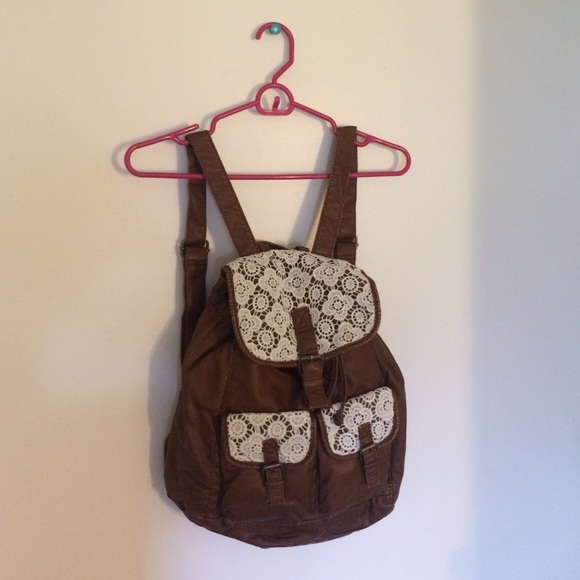 NWT Crochet Backpack