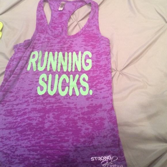 Purple Workout tank