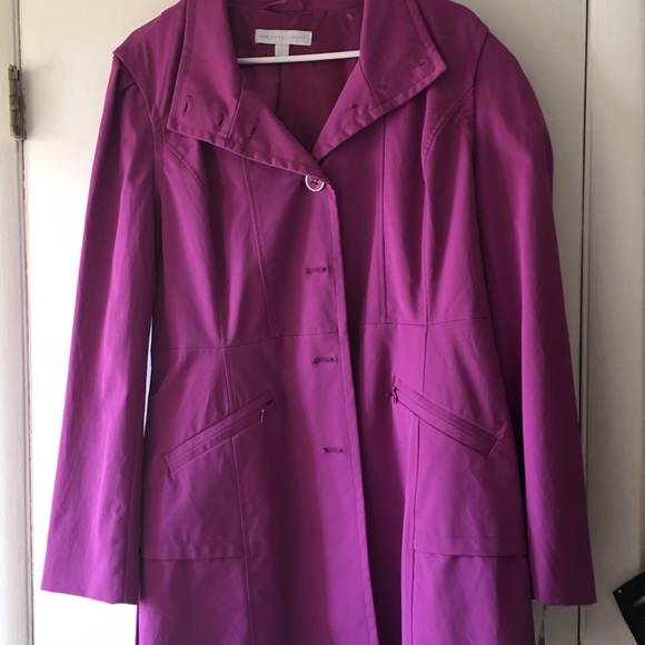 NWT Raspberry New York and Co. Trench
