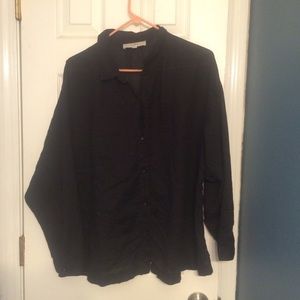 Black button down womens