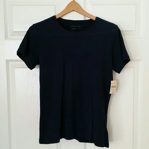 Coldwater Creek navy tee