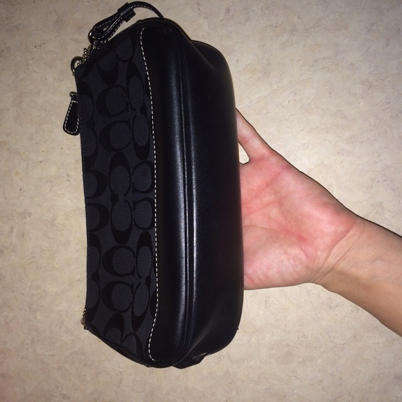 Coach black wristlet. - Picture 2 of 4
