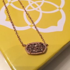 rose gold Kendra Scott necklace