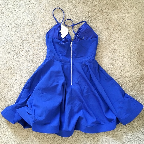 [ • • HP • • ] Glamorous Royal Blue Dress - Picture 3 of 4