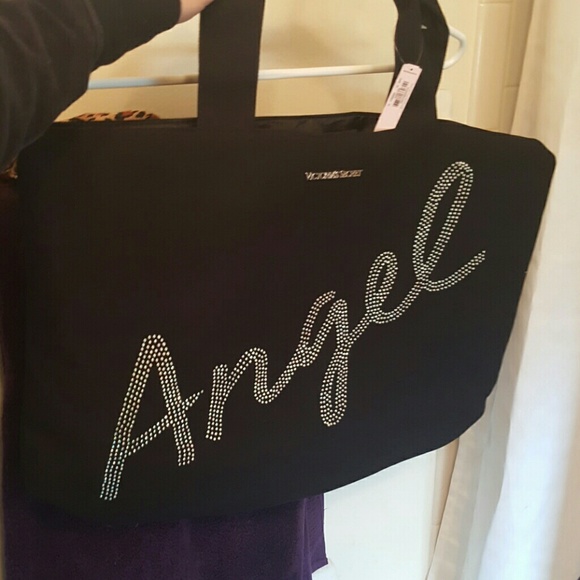 Angel vs rhinestone bag