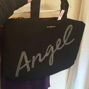 Angel vs rhinestone bag