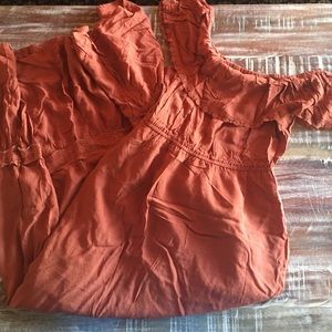 Off the should maxi dress