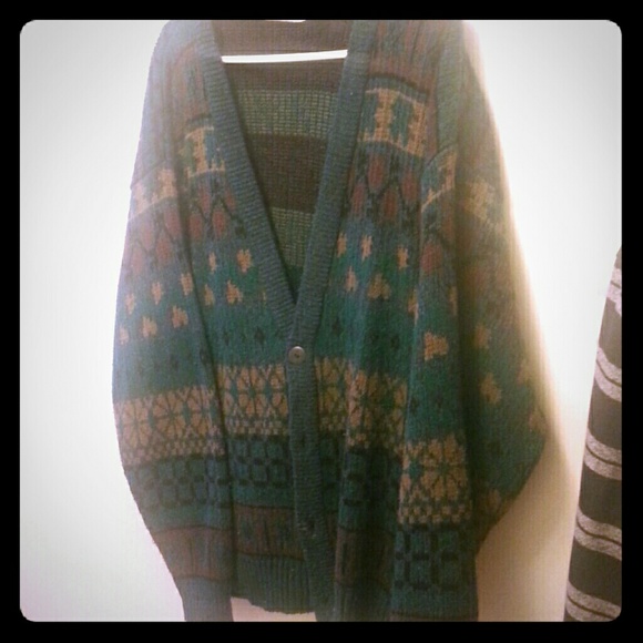 REDUCED! Vintage cable-knit boyfriend sweater