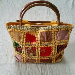 World Market handmade purse