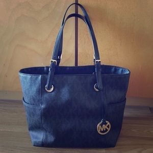 Mk signature Jet Set Tote