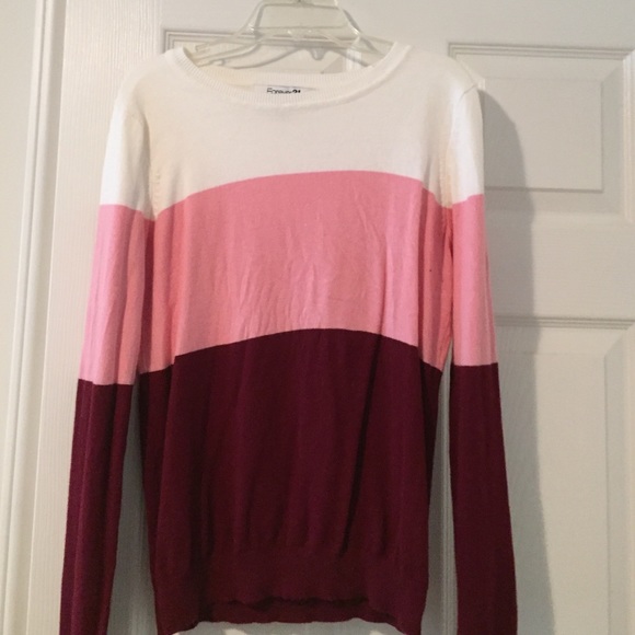 Forever 21 Colorblock Sweater