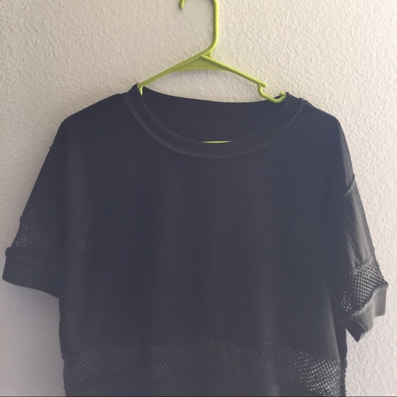 Brandy Melville mesh tea shirt