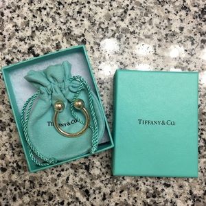 Tiffany & Co. sterling silver key ring NEW