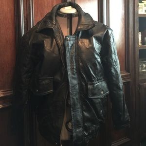 Leather jacket