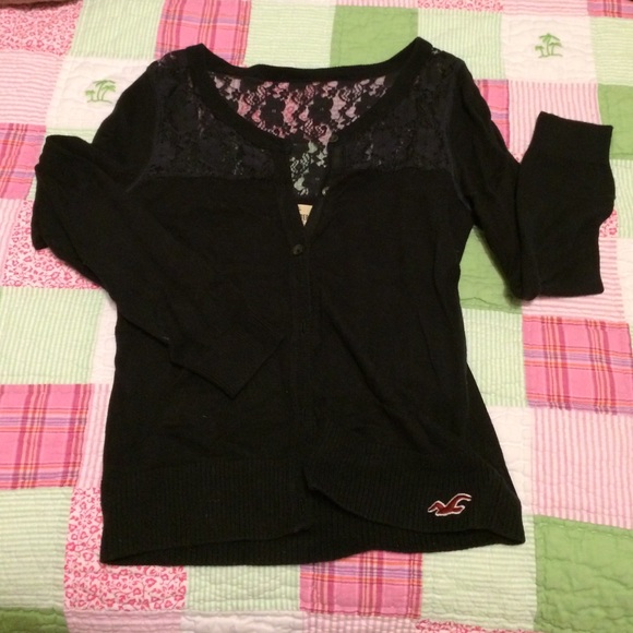 Three quarter length cardigan