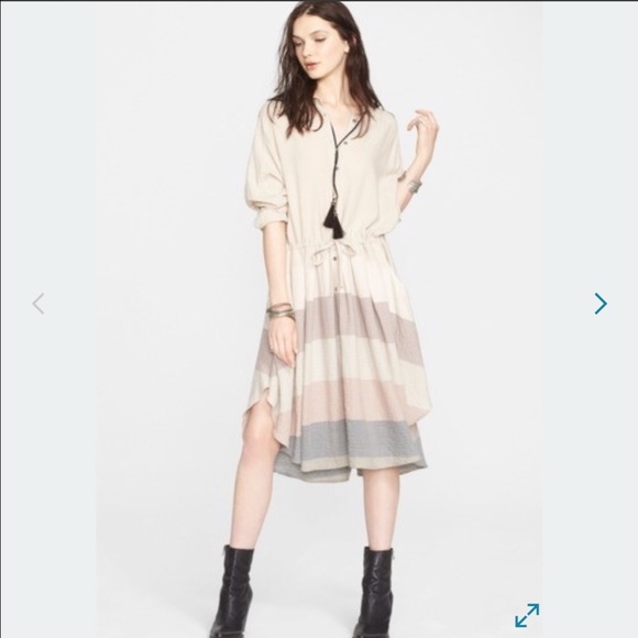 SOLD Free People Ray of Light button front dress - Picture 1 of 4