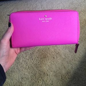 Pink Kate Spade Wallet💙brand new