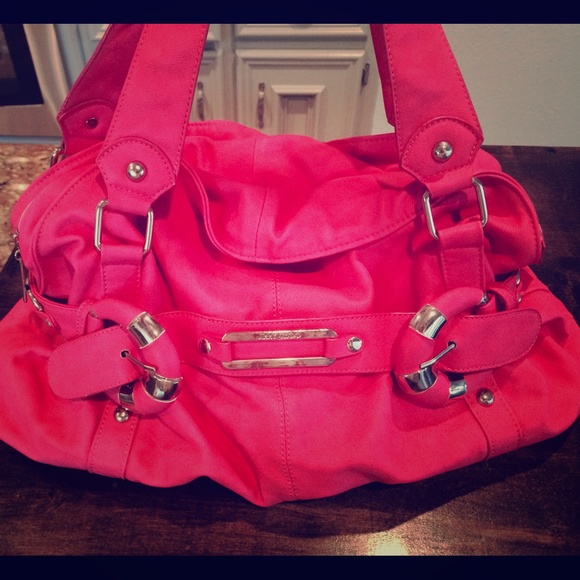 Hot Pink Inspired Handbag Purse Clean Jimmy Choo