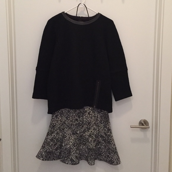 Madewell black wool top