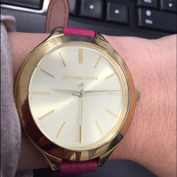 Michael Kors women's gold faced watch