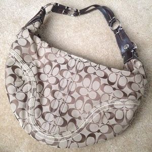 Coach Shoulder Hobo