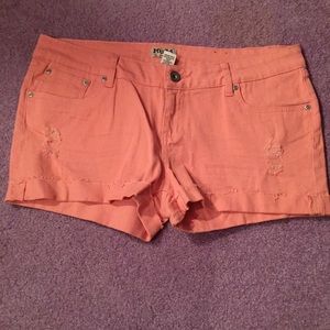Mudd Coral Shorts