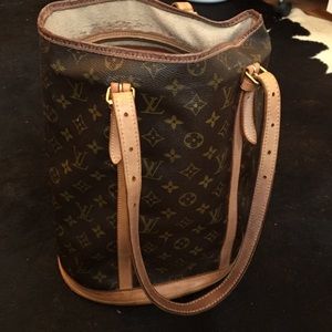 Louis Vuitton large bucket bag