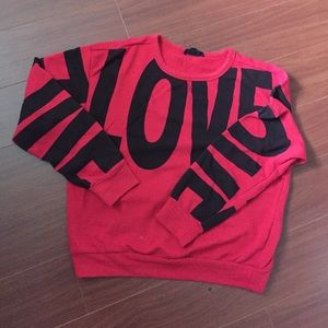 Love sweater
