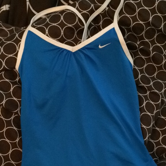 Blue nike tank top - Picture 1 of 2