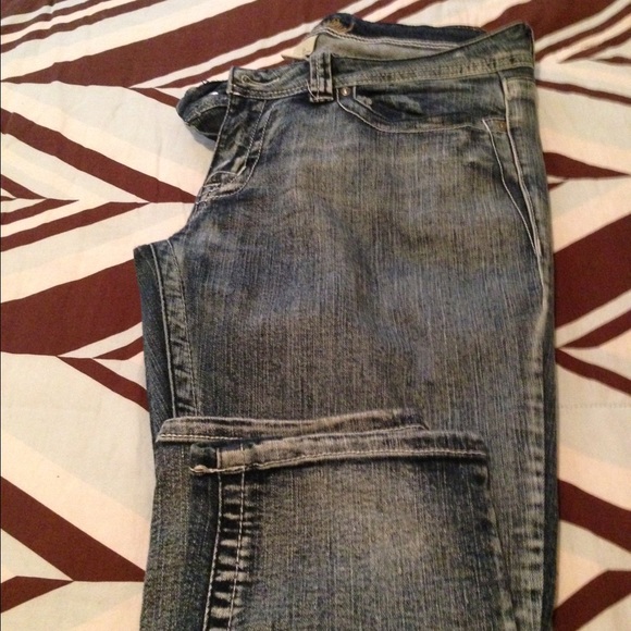 Red Rivet Jeans (a little stretch) size 13