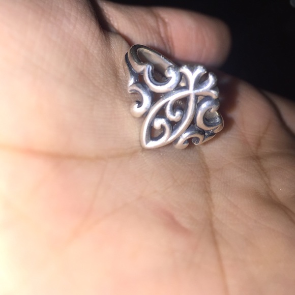 James Avery scrolled ichthus ring