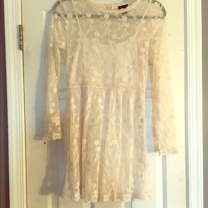 Forever 21 long sleeve lace dress!