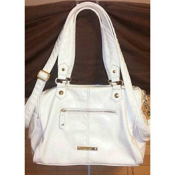 Miss Gustto Glossy Satchel Handbag