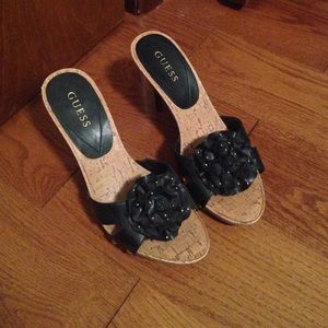 guess sandal great condition worn once