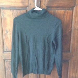 Banana Republic Black Sweater, Silk